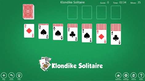 aces klondike solitaire.